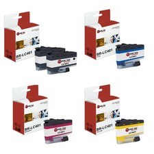 5Pk LTS LC401 BCMY Compatible for Brother MFC-J1010 J1012 Ink Cartridge picture