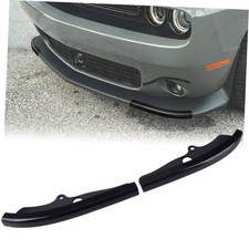 Front Bumper Lip Splitter Protector Cover, for Dodge Challenger 2015 Black picture
