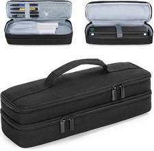 Portable Printer Case Double-Layers Mobile Printer Storage Bag for Papers picture