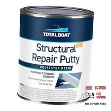 Polyester Structural Repair Putty - Marine Grade Long Strand Fiber Gallon Kit picture