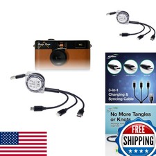 BoxWave Cable Compatible with Camp Snap Screen-Free Digital Camera - AllCharge picture