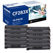 10PK CF283X Toner Cartridge for HP 83X LaserJet Pro M201n M202n M202dw Printer picture