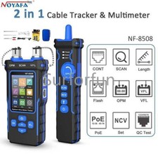 NOYAFA NF-8508 LCD Digital Cable Tester Rechargeable Network Line Finder PoE picture