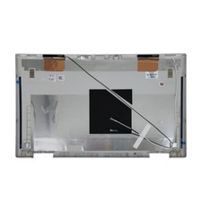 New Thin Back Cover w/cable For HP Pavilion X360 15-ER Silver Top Lid M45108-001 picture