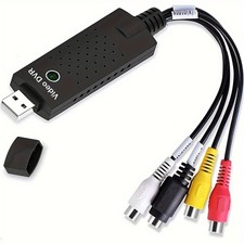 Precision-Made Robust Sturdy 4in1 AV/S-Video/CVBS to USB 2.0 Video Capture Cable picture