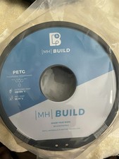 New MatterHackers MH Build PETG 3D Printer Filament 1.75mm 1KG Spool Black picture