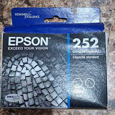 Epson 252 Black Inkjet Ink Cartridges 2-Pack Standard T252120-D2 picture