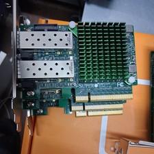 LOT OF 3 Supermicro AOC-STGN-I2S Dual Port 10G SFP+ Intel 82599 Card Low Profile picture