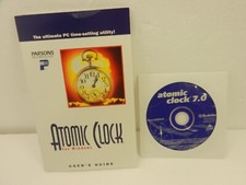 VINTAGE - Atomic Clock For Windows - Parsons Technology PC Time-Setting - RARE * picture