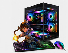 ARGB Gaming Desktop i7 8700 Computer PC 32GB RAM 1TB SSD RTX4060 Win11 WIFI picture