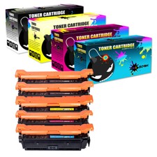 5 Toner replace for HP CF450A-3A 655A Color LaserJet Enterprise M652dn M653dh picture