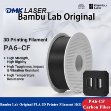 Bambu Lab Original PA6-CF Nylon 3D Printer Filament Black 1KG DIY Print Material picture
