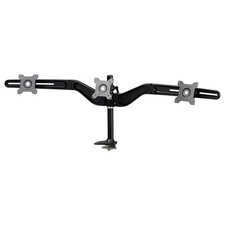 Freedom9 AMR3P Triple Monitor Mount 15-24in LCD LED Grommet picture
