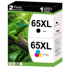 65XL Ink Cartridge Combo Pack Compatible for HP 65 HP65 XL Fit for Officejet Env picture