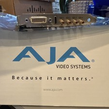 AJA KONA 3G Video Capture Card Model KONA-3G-R0-S00 With Breakout Cables #1 picture