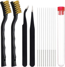 3D Printer Nozzle Cleaning Kit with Brush - 10 Pieces 0.4 Mm Cleaning Needles, 2 picture