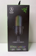 Razer Seiren V3 Chroma RGB USB Microphone Black RZ19-05060100-R3U1 NEW picture