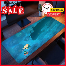 Snorlax Relaxing Mouse Pad Floating Pokemon Scene Gyarados Shadow Desk Mat HOT98 picture