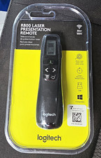 Logitech R800 Wireless USB Presenter Green Laser Timer 910-001350 picture