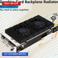 Aluminum GPU Backplane Radiator For RTX 3090 3080 3070 Series Graphics Card picture