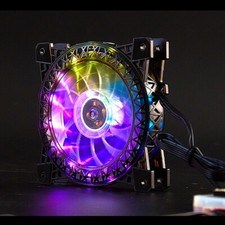 Glowing colorful RGB case fan 12cm picture