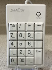 Perixx Peripad 201 Plus Slim USB Keypad Vintage PreO TK-552 picture