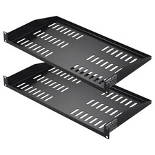 VEVOR 2PCS 1U Server Rack Shelf 10