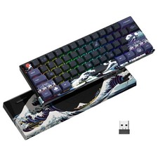 XVX 60% Gaming Keyboard, RGB 3-Modes Wireless Mechanical Keyboard, Mini 60 Pe... picture