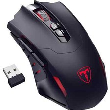 RisoPhy Wireless Gaming Mouse with 8000 DPI 2.4G & Bluetooth Dual Mode Connec... picture
