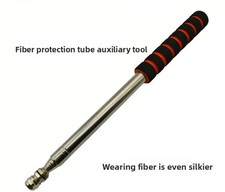 Fiber Optic Tube Insertion Aid Fiber Insertion Tool Duct Installation Telescopic picture