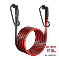 SAE Extension Cable 12AWG, SNLLMZI SAE to SAE Extension Cord DC Power 15FT picture