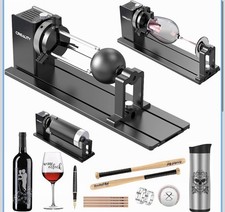 Brand New Creality Laser Rotary Roller Kit Pro for Curved Surface Engraving picture