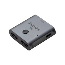 Philips 8K HDMI 2-Port Switch - Silver: AV Switches 2-Way HDMI Connection picture