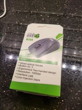 High Precision Optical Mouse BTO M309 Wired USB 3 Button Ergonomic 1000dpi New picture