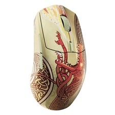 STEELSERIES GAMING MOUSE CS2 DRAGON LORE EDITION 2.4GHZ/BLUETOOTH M-00019 - GOLD picture