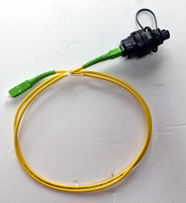 OptiTap/HMFOC Hardened Female Connector to SC/APC Test Jumper Singlemode 1 meter picture
