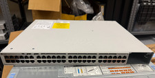 Cisco Catalyst C9200-48P-A 48-Port Gigabit PoE+ Network Switch *TESTED* - No PWR picture