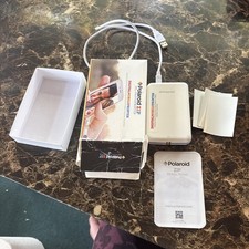 Polaroid ZIP Color Mobile Photo Printer, Bluetooth, Portable White READ picture