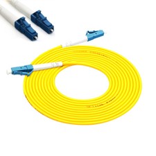 50PCS 3M LC-LC Simplex 9/125 SingleMode SM Fiber Optic Cable Patch Cord Jumper  picture