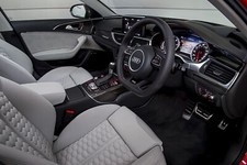 Cars 2016 audi rs6 avant performance uk spec Desk Mat Stitched picture