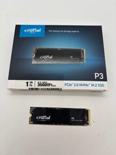 Crucial P3 PCIe 3.0 M.2 2280 Black Used With Box picture