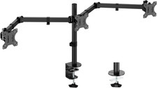 UPGRAVITY Triple Monitor Desk Mount Fits 3 Screens up to 27 Inch picture