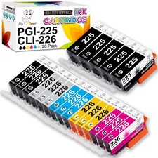 Miss Deer Compatible 226 Ink Cartridges Replacement for Canon PGI-225 CLI-226... picture