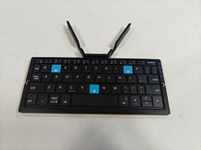 B.O.W. Mini Folding Wireless Bluetooth Keyboard Rechargeable for Phone or Tablet picture
