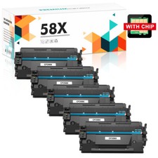 CF258X BK Toner Compatible With HP 58X LaserJet Pro M404n M428fdw LOT With Chip picture
