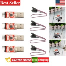 4 Pcs USB 2.0 to TTL UART 5PIN Module Serial Converter CP2102 STC Microcontro... picture