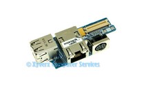 DAJM5DLBAA5 32JM5IB0043 GENUINE DELL USB S-VIDEO LAN BOARD D610 PP11L (CC410) picture