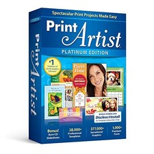 Print Artist Platinum 25 Software on DVD, 28000+ Templates picture
