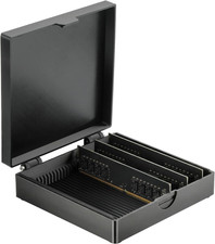 RAM Storage Box for DIMM, 30-Slot Memory Module Case for 37mm-Height DDR RAM, Fi picture