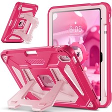 INFILAND Kids Case for iPad A16 11th Generation 11 Inch (2025), Magenta-Pink picture